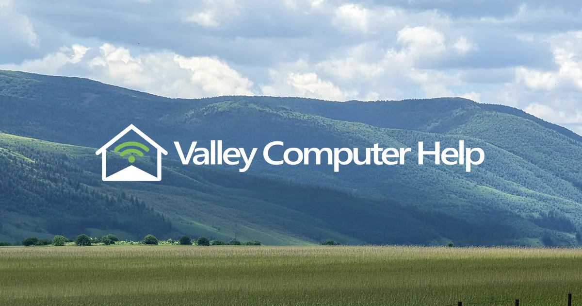 Valley computer help in blue ridge mountains
